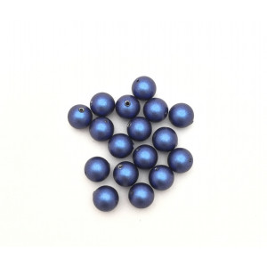 Swarovski perle (5810) ronde 6mm iridescent dark blue